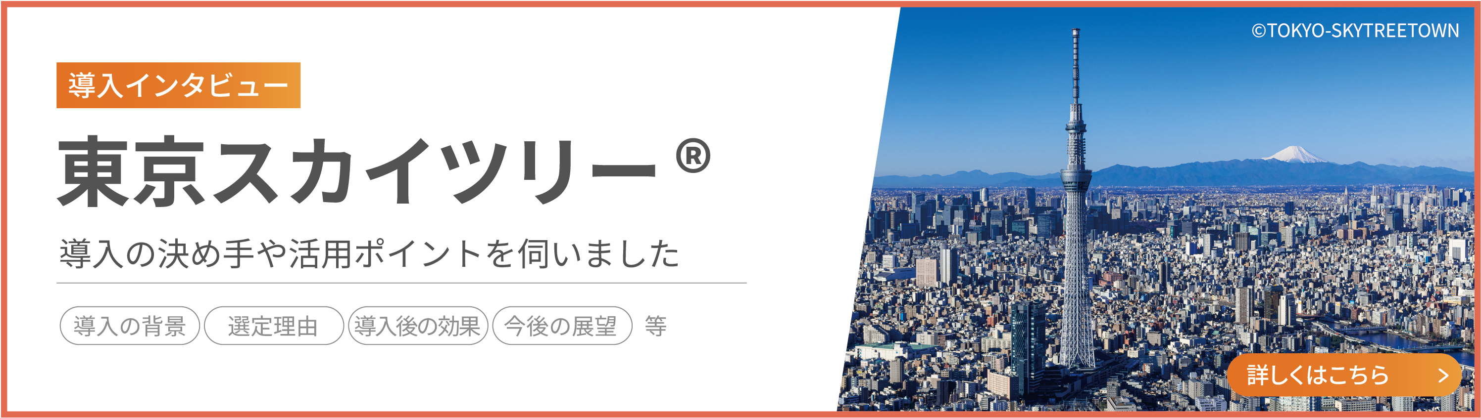 東京スカイツリー導入事例