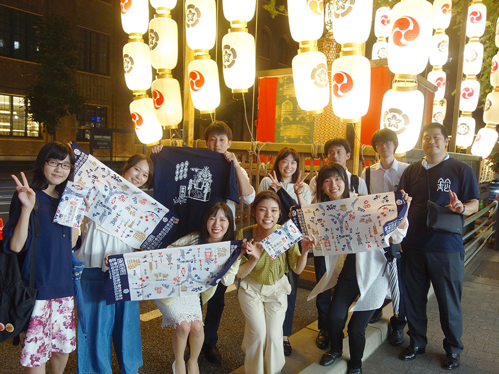 祇園祭の様子