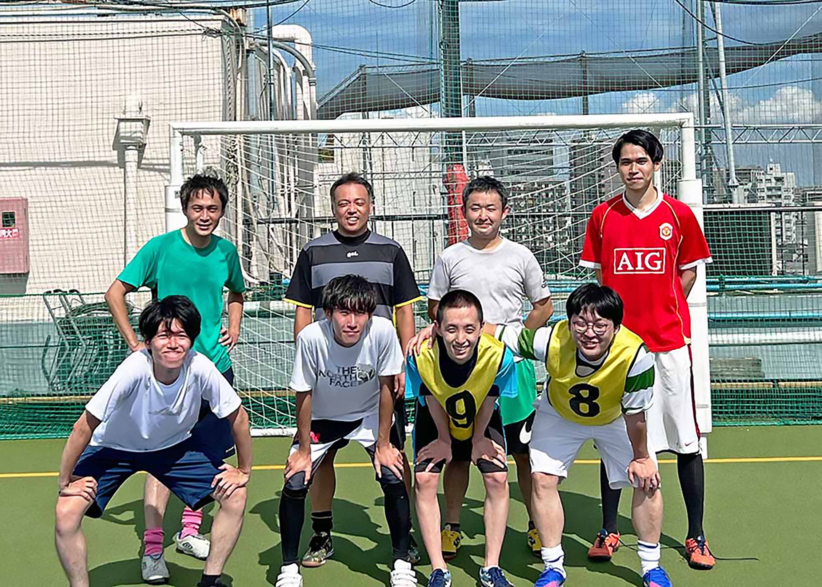フットサルの様子