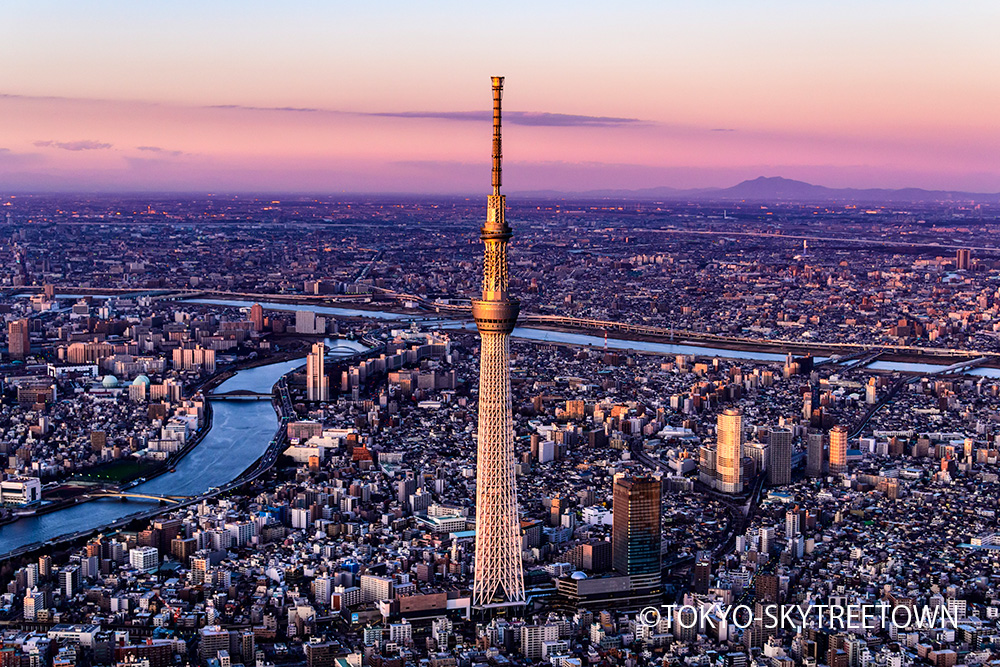 スカイツリー夜景